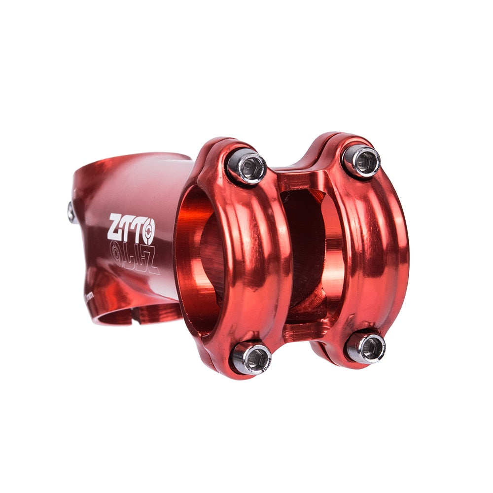 ZTTO Bicycle Parts MTB Road Bike 17 Degree Polished Bicycle Stem 90mm 100mm High Strength Lightweight 31.8mm AL6061