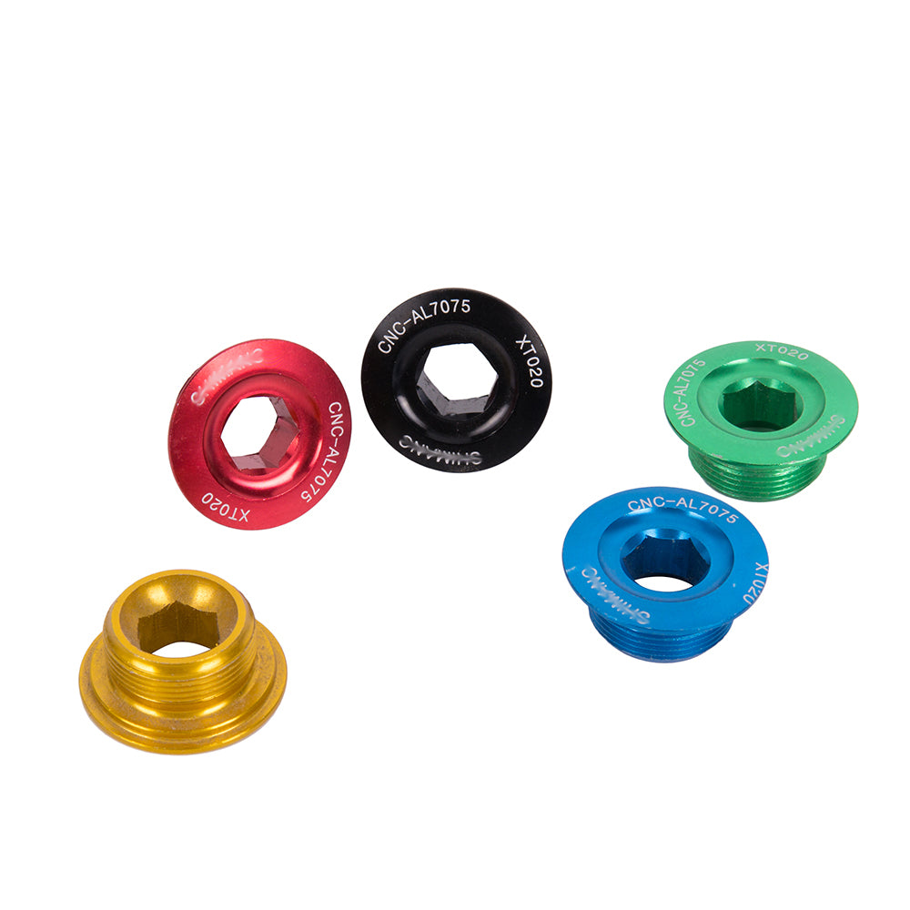 MTB Crank Arm Bolt For Mountain Road Bike Bottom Bracket Cap M20*9 Crankset Screw durable long-lasting color