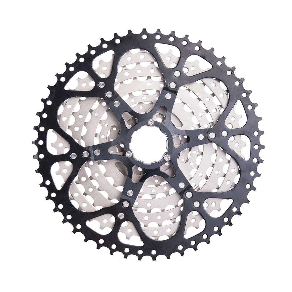 ZTTO MTB 9 Speed 11-50T Cassette Mountain Bike Sprockets 9s Flywheel 50T 9v K7 Wide Ratios 9speed Compatible M430 M4000 M590