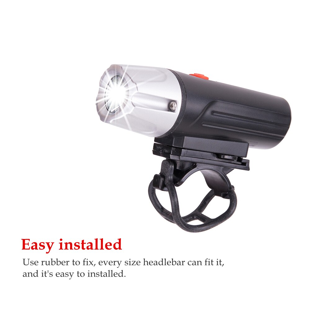 ZTTO Bicycle USB Li Battery Rechargeable Waterproof High Brightness LED Front Headlight Outdoor Night Cycling QL09
