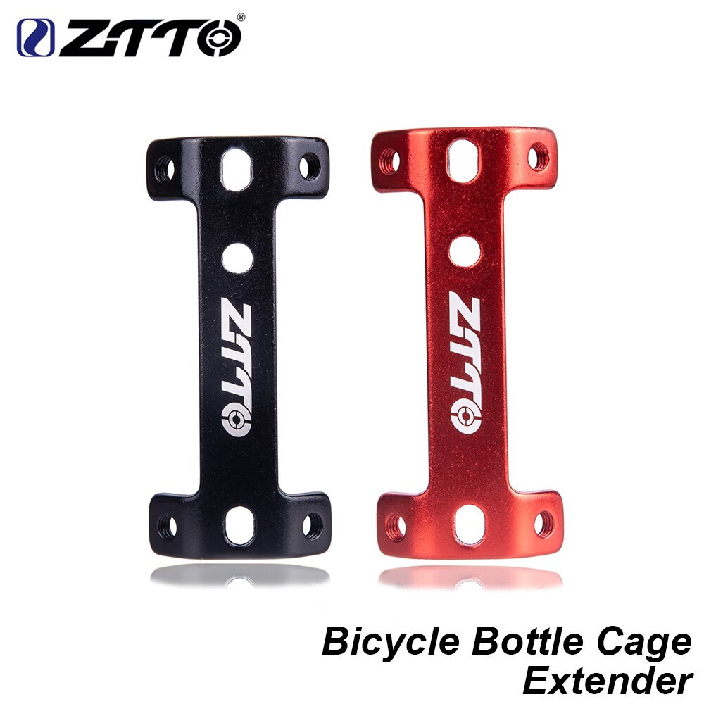 ZTTO MTB Double Headed Bicycle Bottle Cage Extender Ultralight Aluminum Alloy Mountain Road Bike Frame Water Cup Holder Expander