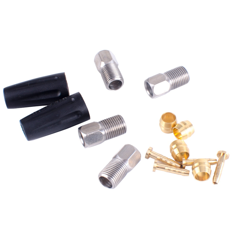 ZTTO BH59 Cable Hose Set Olive Connector Insert Connecting Bolt Bleed Kit Parts MTB Mountain Bike Bicycle