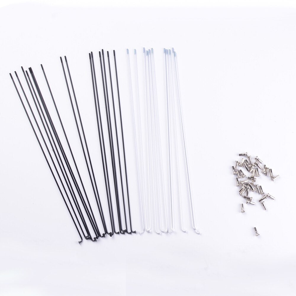 ZTTO Bike Parts MTB Road Bicycle Colourful High Strength Spokes With Spoke Nipples For 26 650B 27.5 29 700C Wheels 177mm-271mm