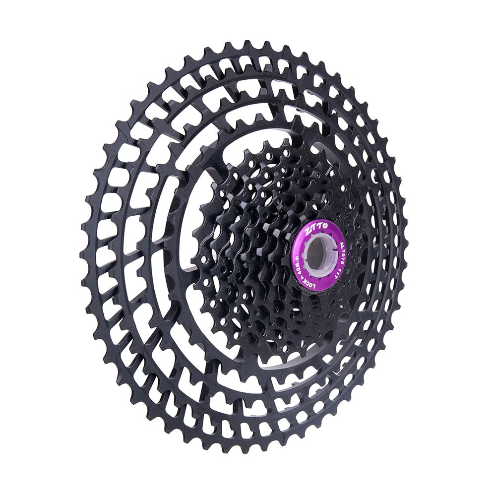 ZTTO 11s 11-52T SLR2 MTB Bicycle Cassette 11Speed Wide Ratio UltraLight 371g CNC Freewheel Mountain Bike Parts for X 1 9000