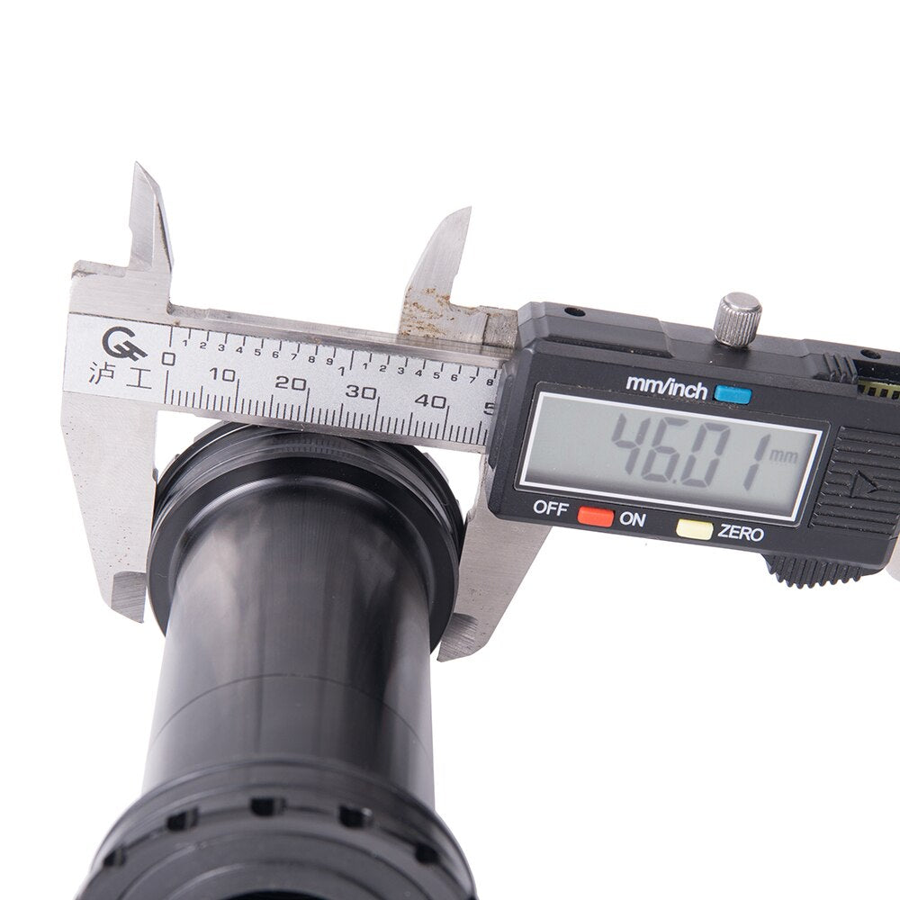 ZTTO BB386 CERAMIC 24 EVO Threaded Lock Press Fit Bottom Bracket for 386 Frame to 24mm Crankset Quality Center Adapter