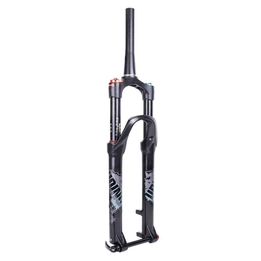 ZTTO 120mm Travel Air Fork 26 27.5 Inch Forged Thru Axle QR Quick Release Suspension Straight Tapered Tube MTB Bicycle Bike Fork