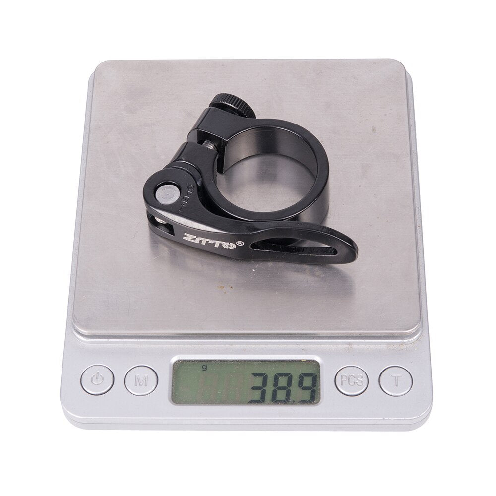 ZTTO Bicycle Parts MTB Bike Quick Release Ultralight Bicycle SeatPost Clamp 31.8mm Saddle Aluminum Alloy