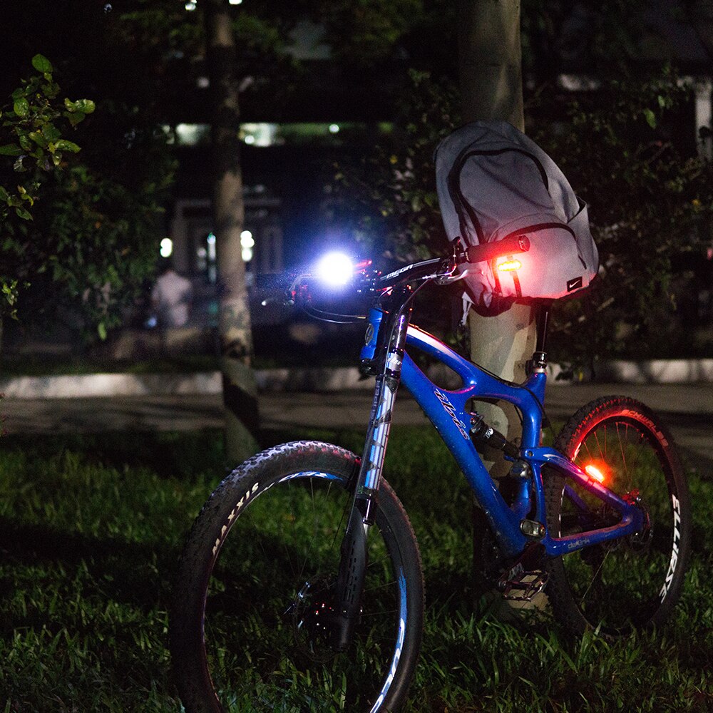 ZTTO Bicycle USB Li Battery Rechargeable Waterproof High Brightness LED Front Headlight Outdoor Night Cycling QL09