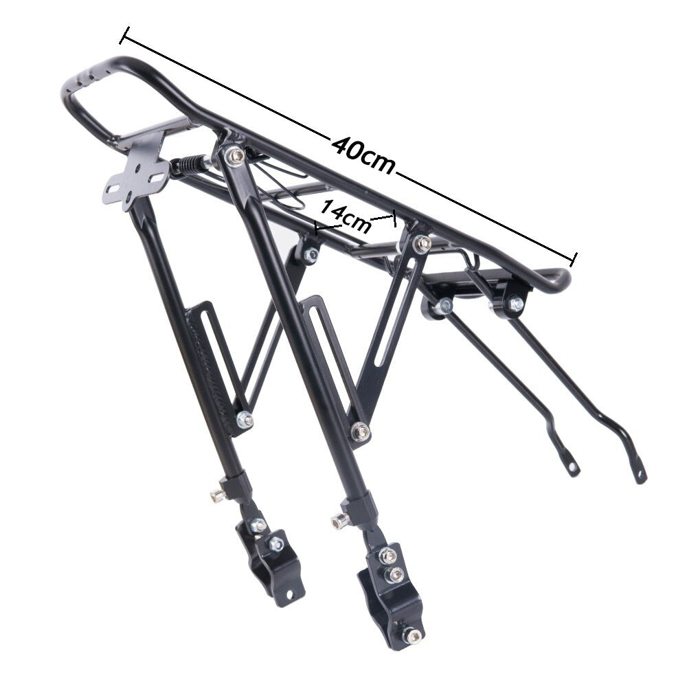 ZTTO Rear Cargo Rack Mountain bike Seat Carrier Bicycle Luggage Carrier Shelf Cycling Bag Holder Universal