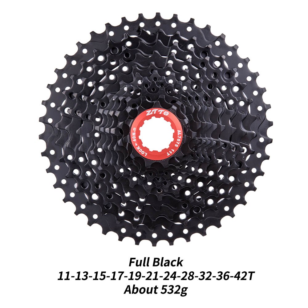 ZTTO 11s 11-40T Cassette11s 22s Compatible 11Speed Freewheel Bicycle Parts forMTB Mountain Bikes M7000 M8000 M9000 XT SLX