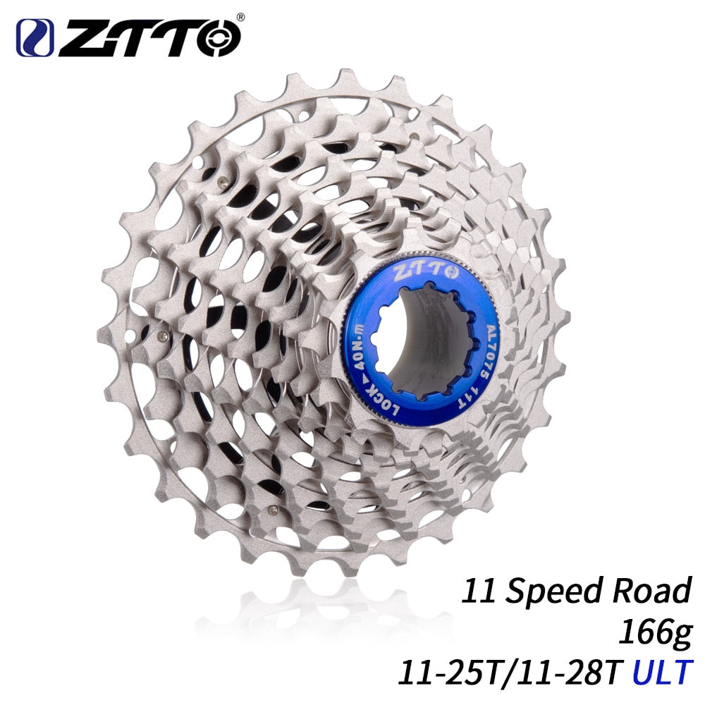 ZTTO Ultimate 11 Speed Cassette 11-28T ULT 11-25T 11Speed Road bike Freewheel Red Cassette Bicycle durable Sprocket DA 9100