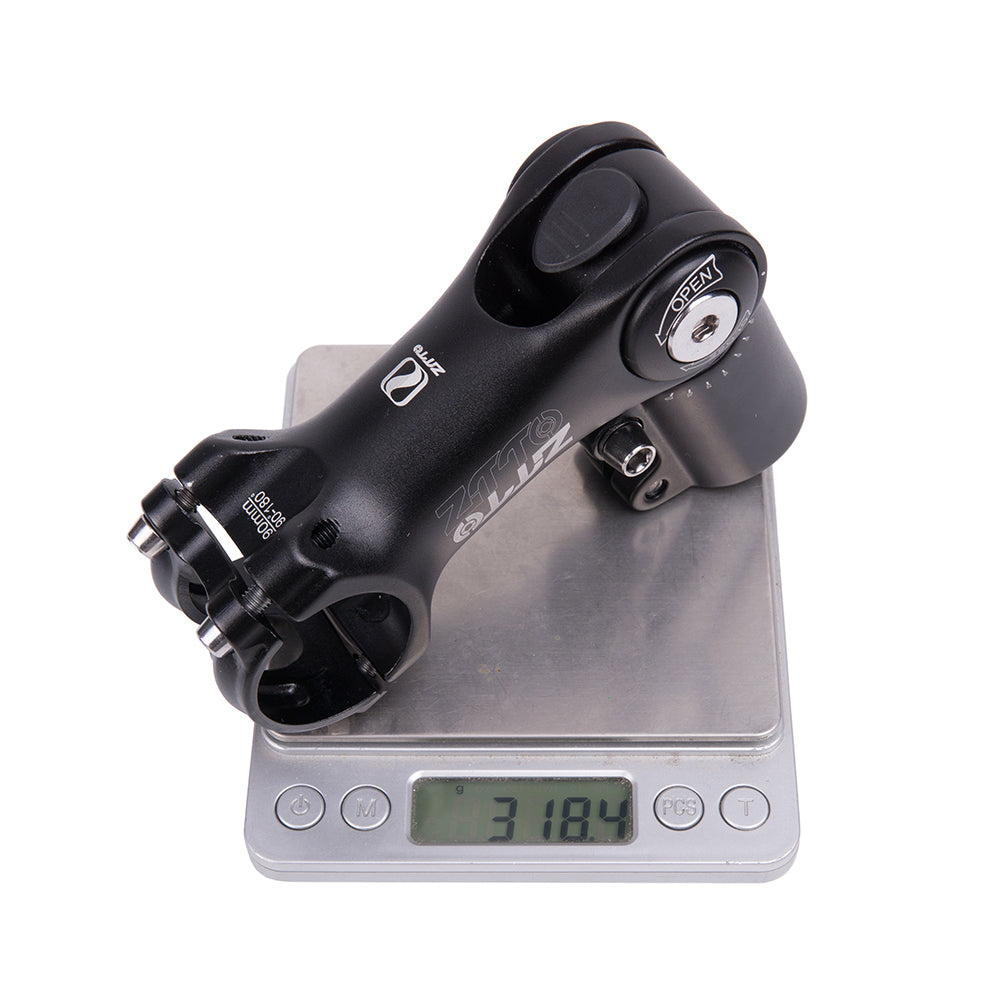 ZTTO Bicycle Parts MTB Road City Bike Adjustable 160 Degrees Riser 90mm 110mm*31.8 Fiting Stem Rise Up Extender Fork Extension