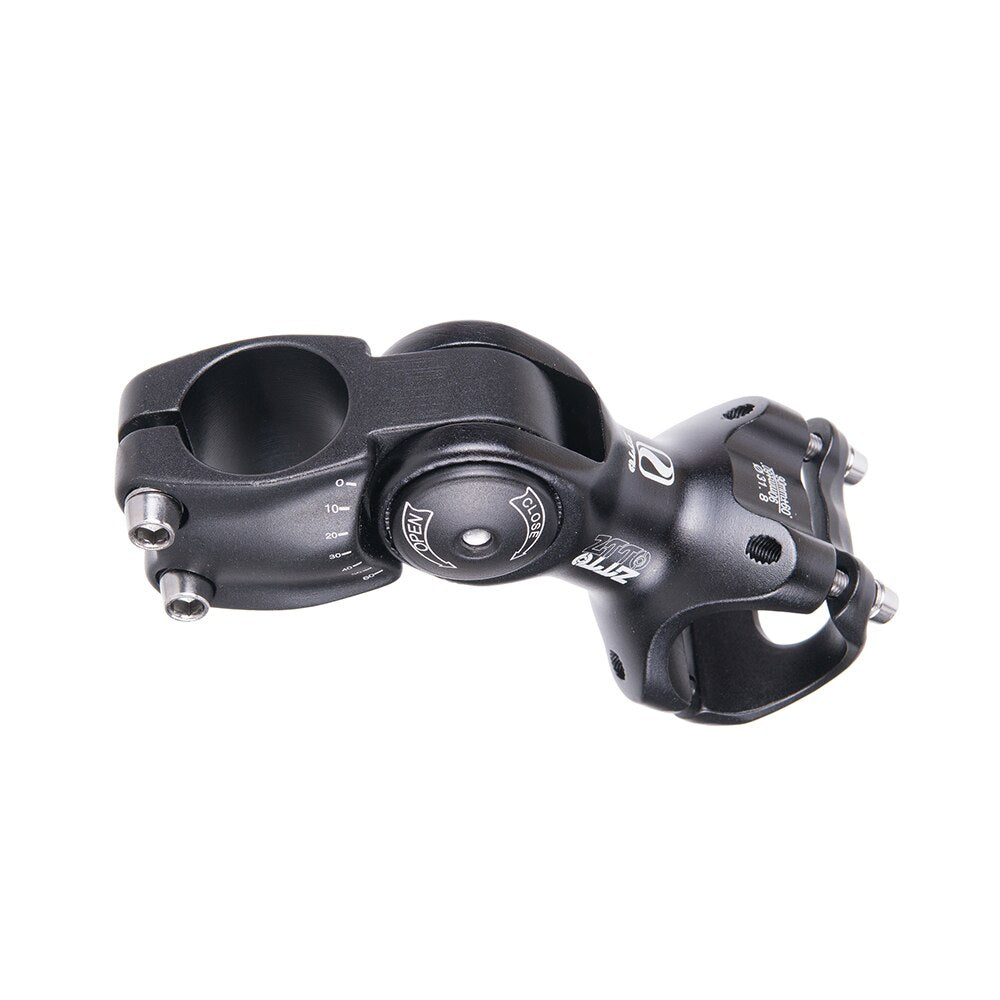 ZTTO Bicycle Parts MTB Road City Bike Bicycle Adjustable Stem 31.8mm 25.4mm 60 Riser 90 110 130mm Fiting For XC