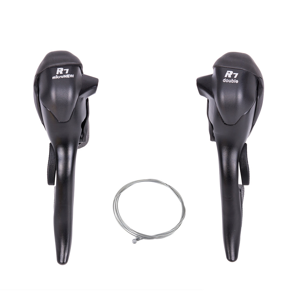 ZTTO Bicycle Parts Road Bike Shifter 2*7 3*7 Set Double For 7Speed 7s 14s 21s Brake Levers Compatible With R472 R473