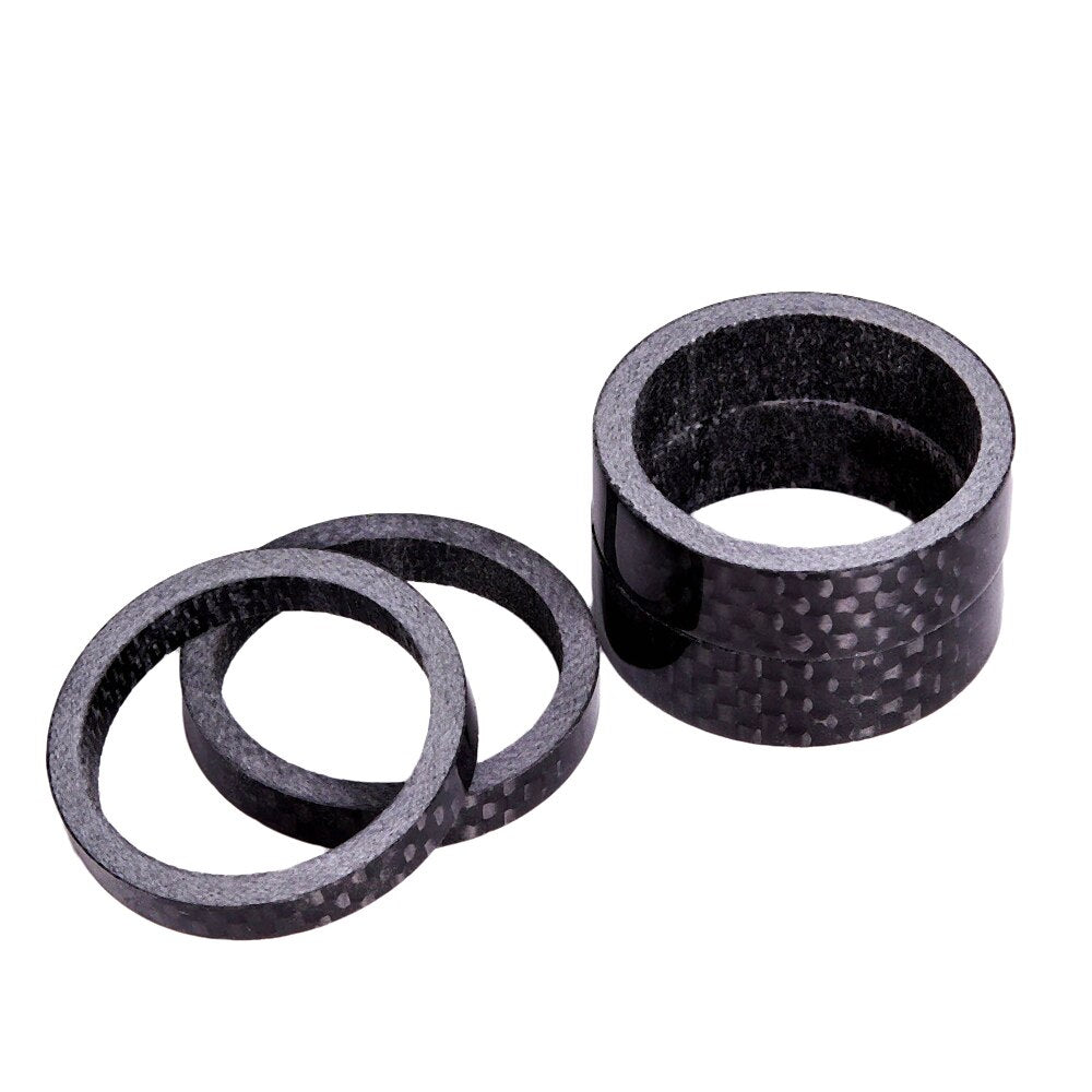 ZTTO Ultra-Light Carbon fiber Washer for Mountain Road Bike Fork Headset Parts 5mm 10mm