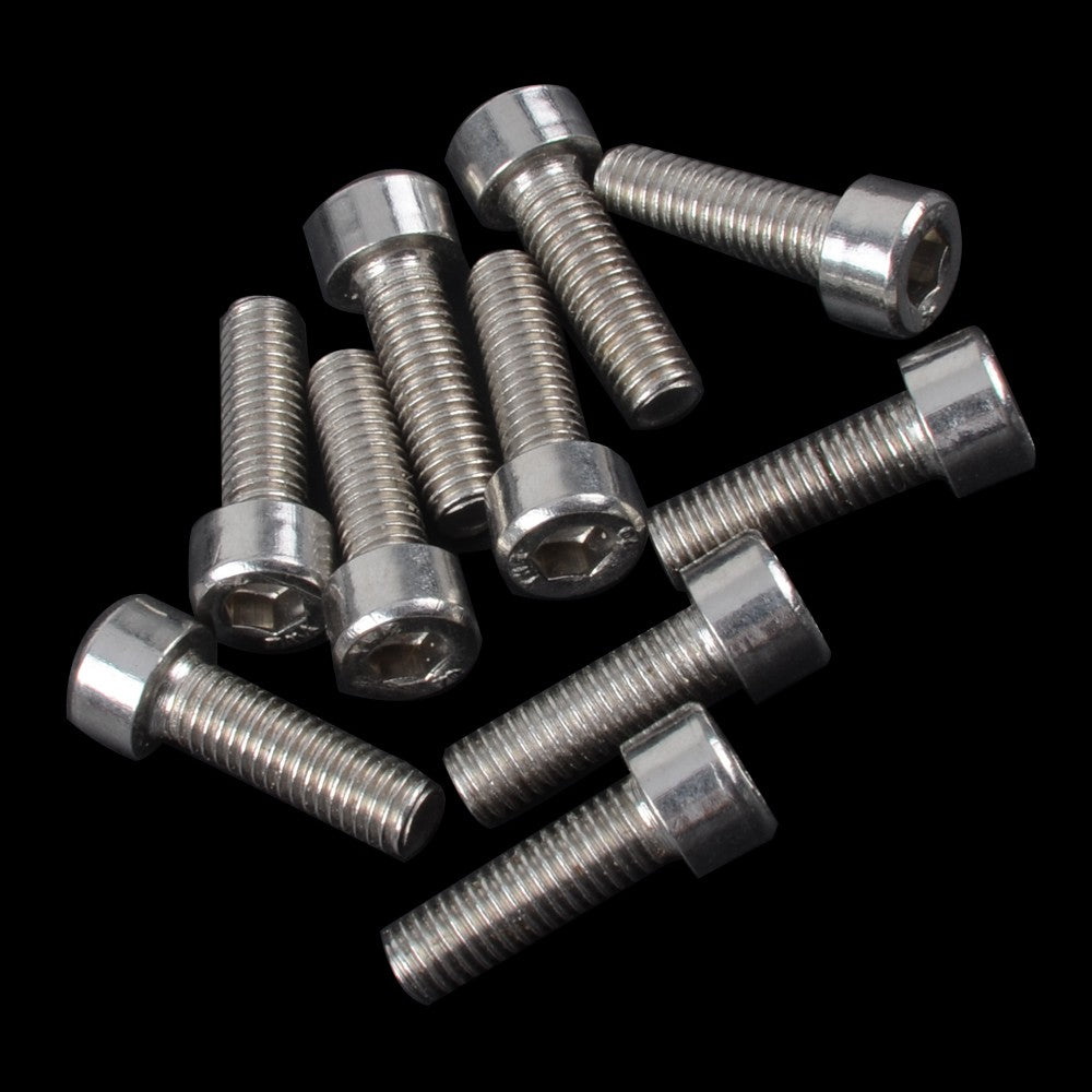 ZTTO Bicycle Parts Water Bottle Cage Stainless Steel Hex Socket Screws M5*12mm Cylinder Head Bolt Cup Head Screws 2PCS