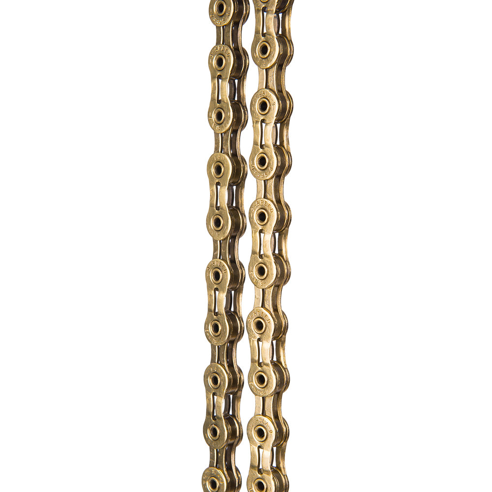 ZTTO MTB Bike 9 Speed Golden Chain missing link 9s Chain ultralight Part Durable Gold for Mountain Road Bicycle