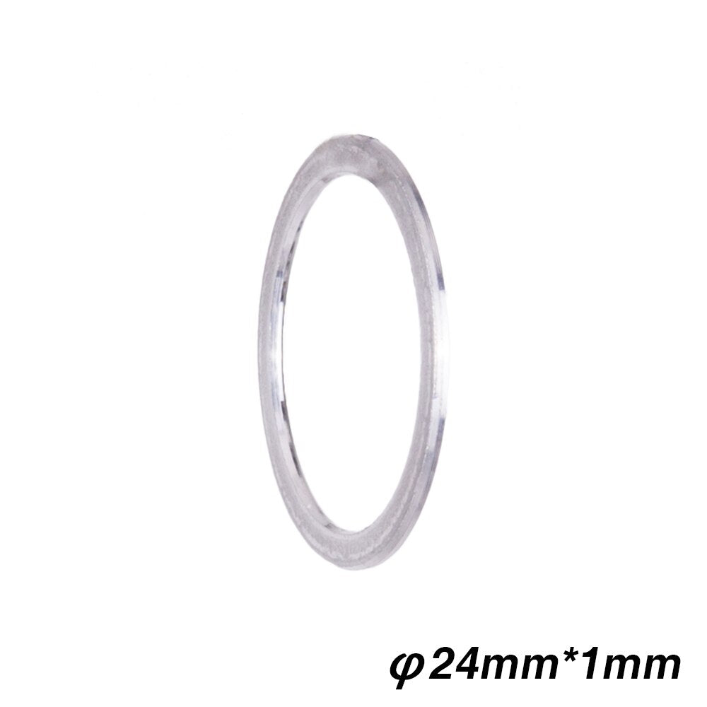 ZTTO Bottom Brackets spacers 1mm 2mm 3mm spacer for Road Mountain bike aluminum alloy anti-corrosion anti-rust