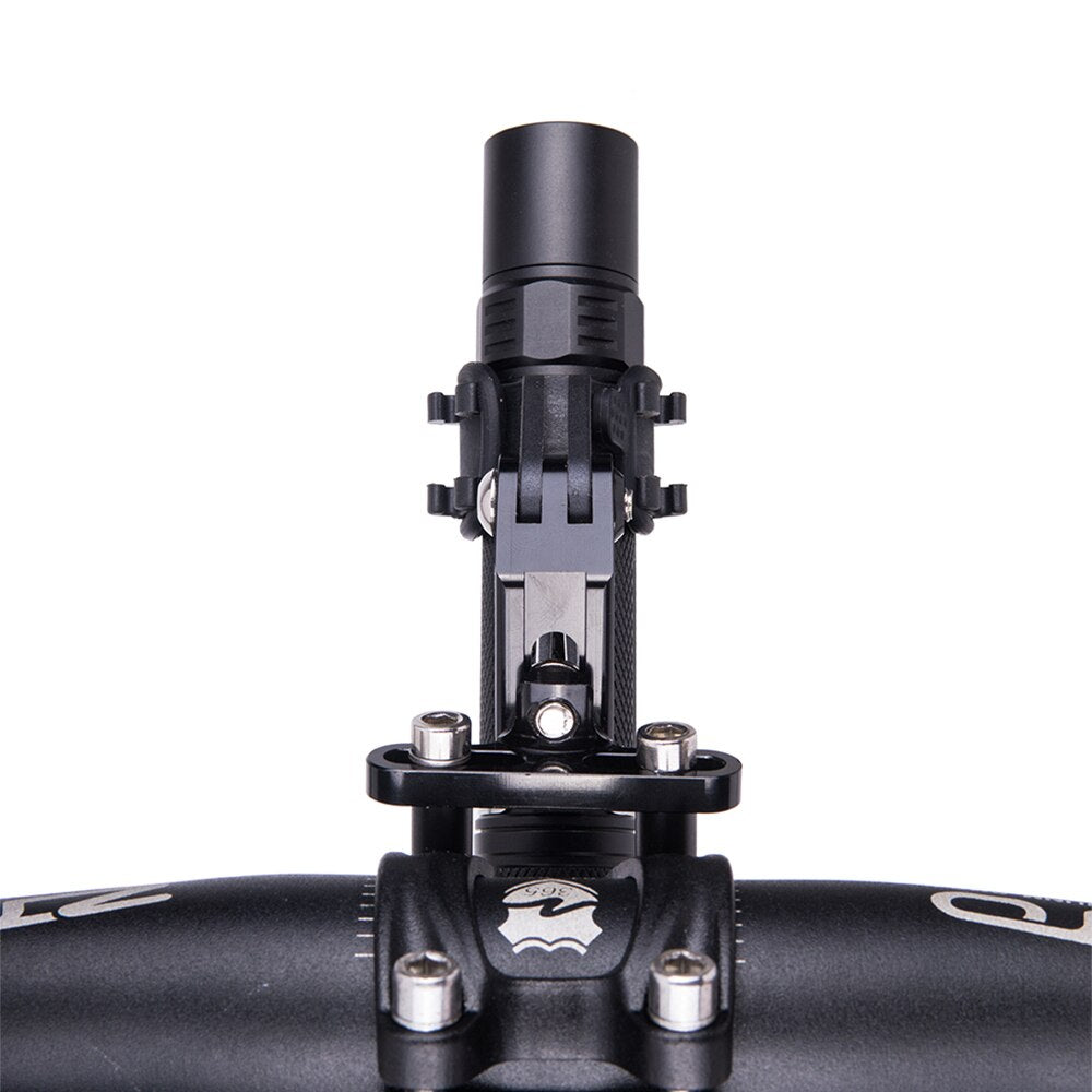 ZTTO Bike Stem Gopro Mount Bicycle Front Camera Flashlight Holder for MTB Road Bike Handlebar Rack for Sports Camera 1Pc