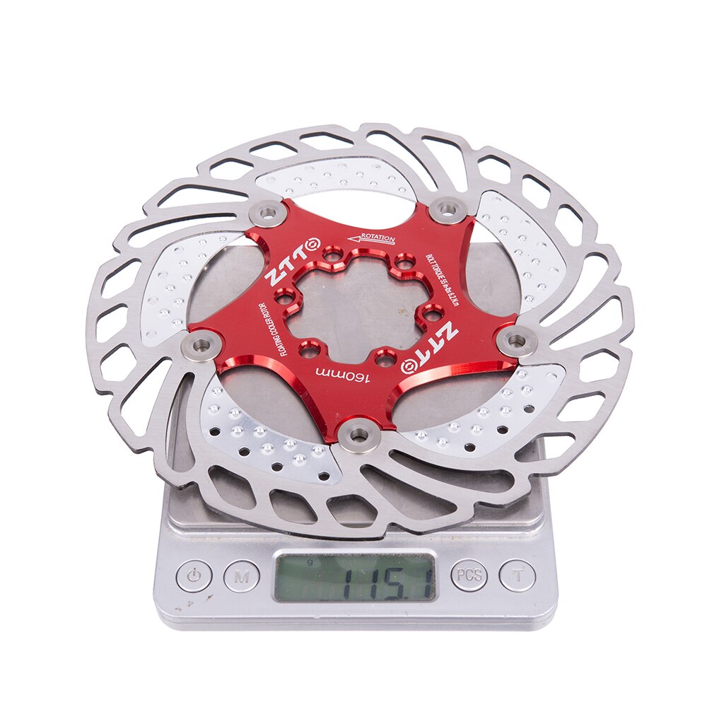 ZTTO Bicycle Brake Cooling Disc Floating Ice Rotor For MTB Gravel Road Bike 203mm 180mm 160mm 140 Cool Down Heat Sink RT99 RT86