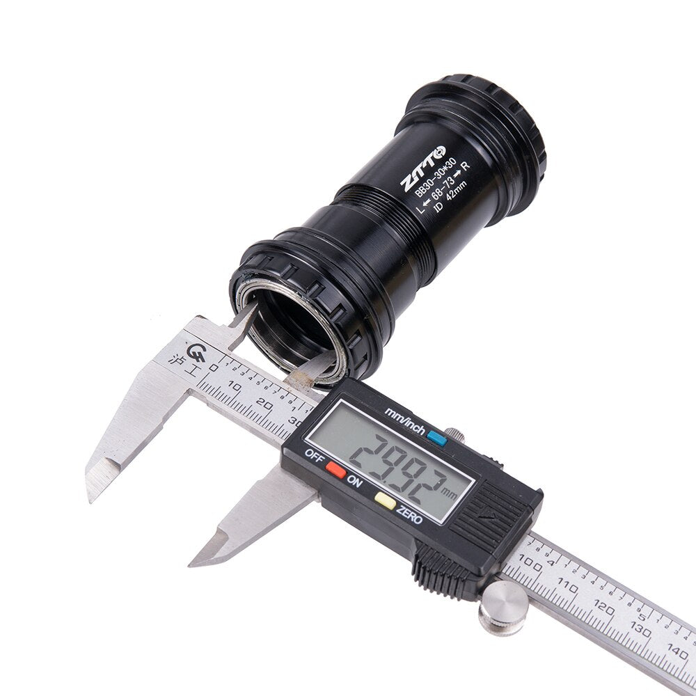 ZTTO BB30 30mm Press Fit 4 Bearing Bottom Bracket Thread Lock for 42x68/73mm Frame to 30 Crankset Bicycle BB For Road Bike MTB