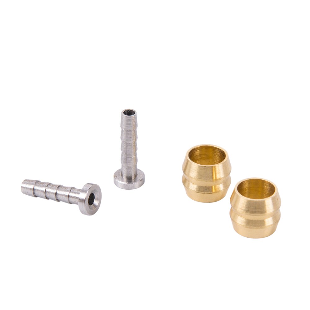 ZTTO Bike Parts MTB Mountain Bike Bicycle Connector Insert And Olive Set For Parts BH90 Hydraulic Disc Brake Hose 10 Sets