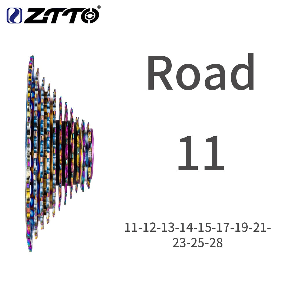ZTTO Road Bike SLR 2 Groupset 11 Speed Shifter Derailleur 11speed SL Chain 11-28T Rainbow Cassette Colorful Ultralight Group Set