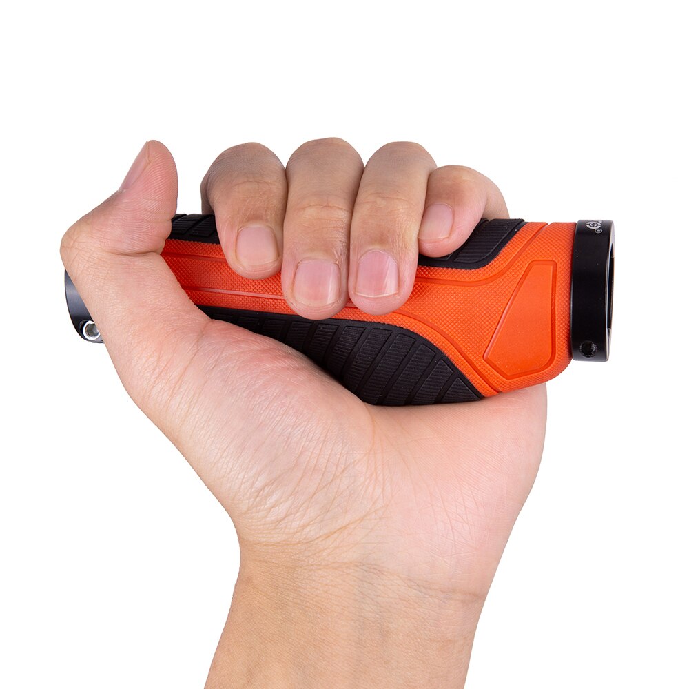 ZTTO City Bike Cycling Ergonomics Grips Lockable Handle Grip Anti Slip For Folding Bike Handlebar 22.2mm AG42 1Pair