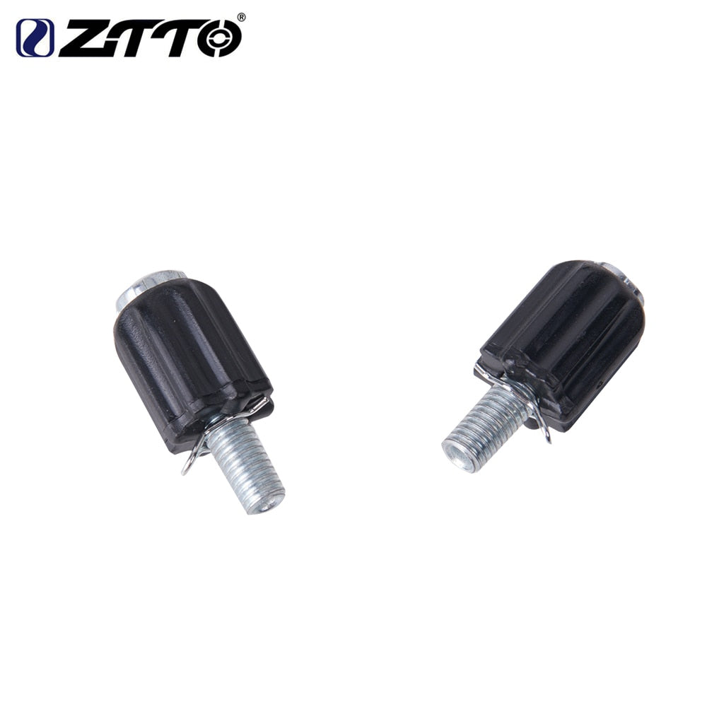 ZTTO Bicycle Parts MTB Road Bike Shifter Cable Adjustable Screw Transmission Adjustment V Brake Adjuster Shifting Bolt 2pcs