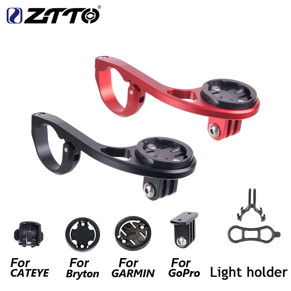ZTTO Bicycle Computer Mount For GARMIN Edge Cat Eye Bryton Fit GoPro A