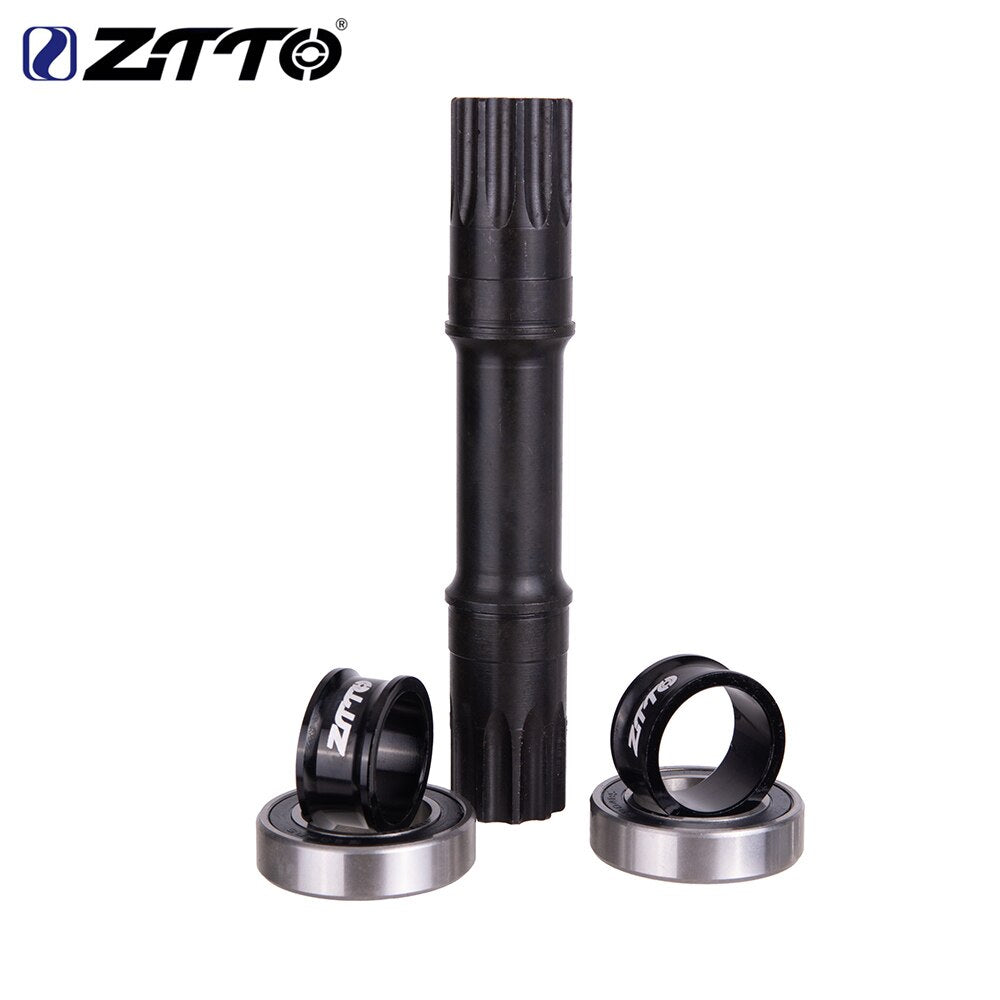 ZTTO Mod Bike Trials Bottom Brackets 10 Spline ISIS 68 x 37 x 122.5 124.5 127.5 Press Fit For Stock Bikes Street trials BB