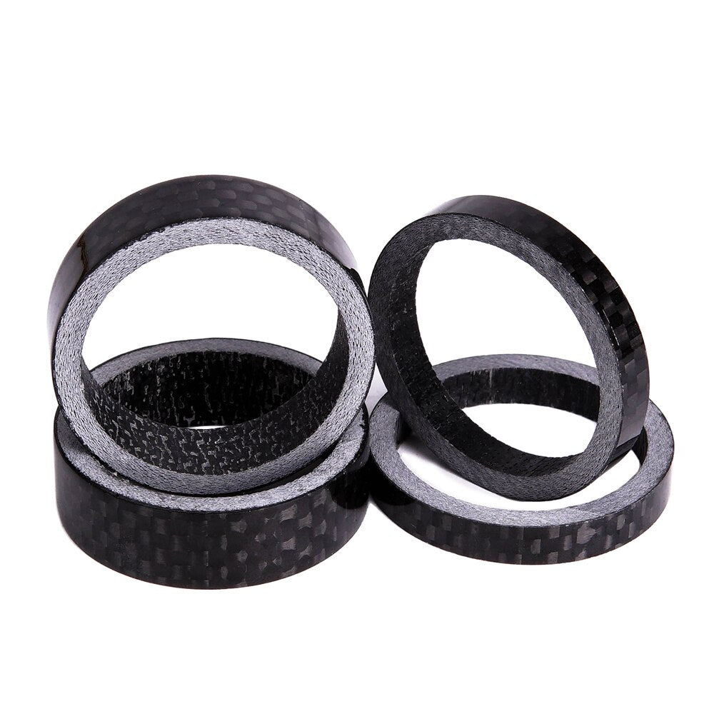ZTTO Ultra-Light Carbon fiber Washer for Mountain Road Bike Fork Headset Parts 5mm 10mm
