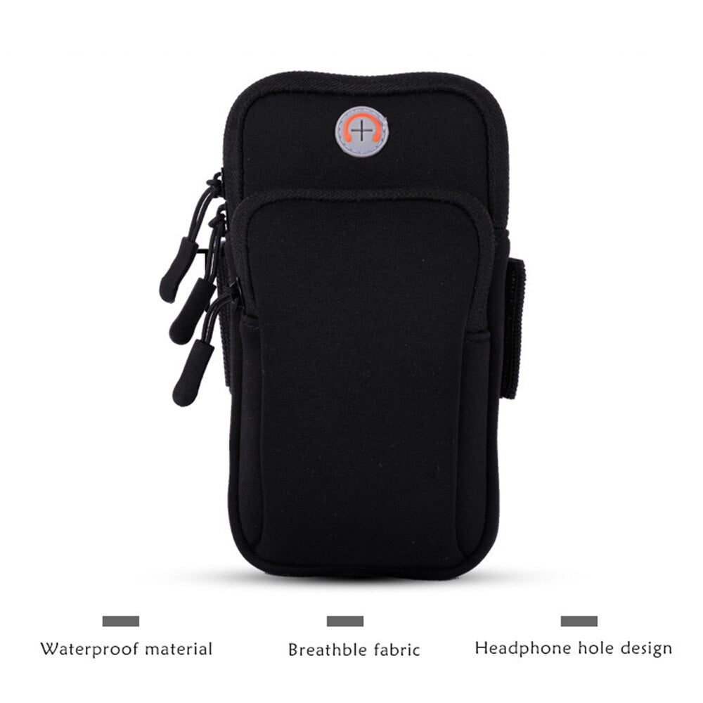 ZTTO Outdoor Sports Bicycle Parts Cycling ArmBag Neoprene Compatible With Universal Waterproof Sport Holder
