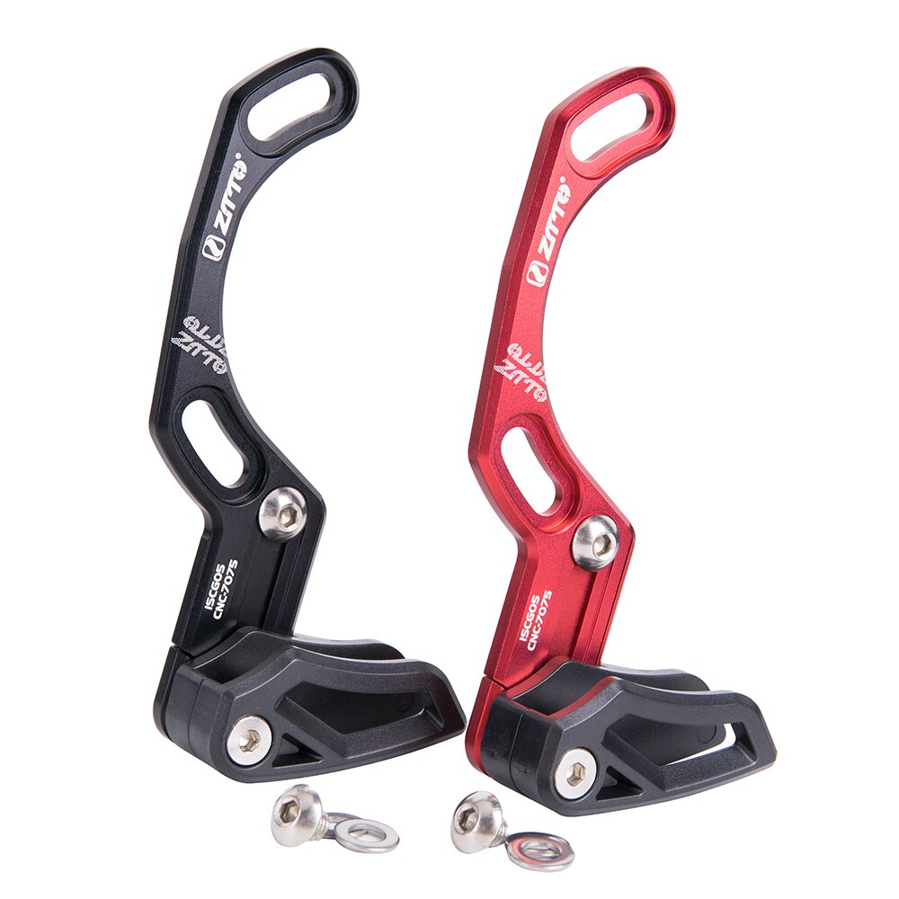 ZTTO 7075 CNC Bicycle Chain guide MTB Mountain Bike chain guide 1X System ISCG 03 ISCG 05 BB mount RED/BLACK
