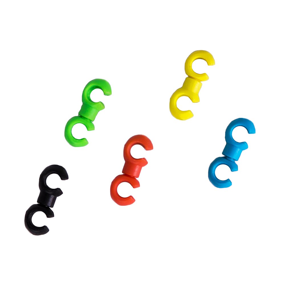 ZTTO MTB Brake Line C/S Buckle Bike Brake Derailleur Shift Cable Line RotatableTube Pipeline Storage Device Ring Clasp