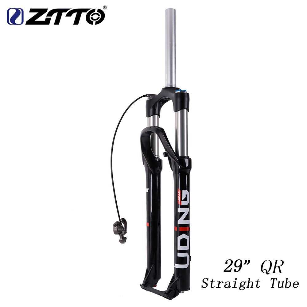 ZTTO 29 Inch Suspension Remote Control Straight Tube Air Fork for MTB Bike Bicycle