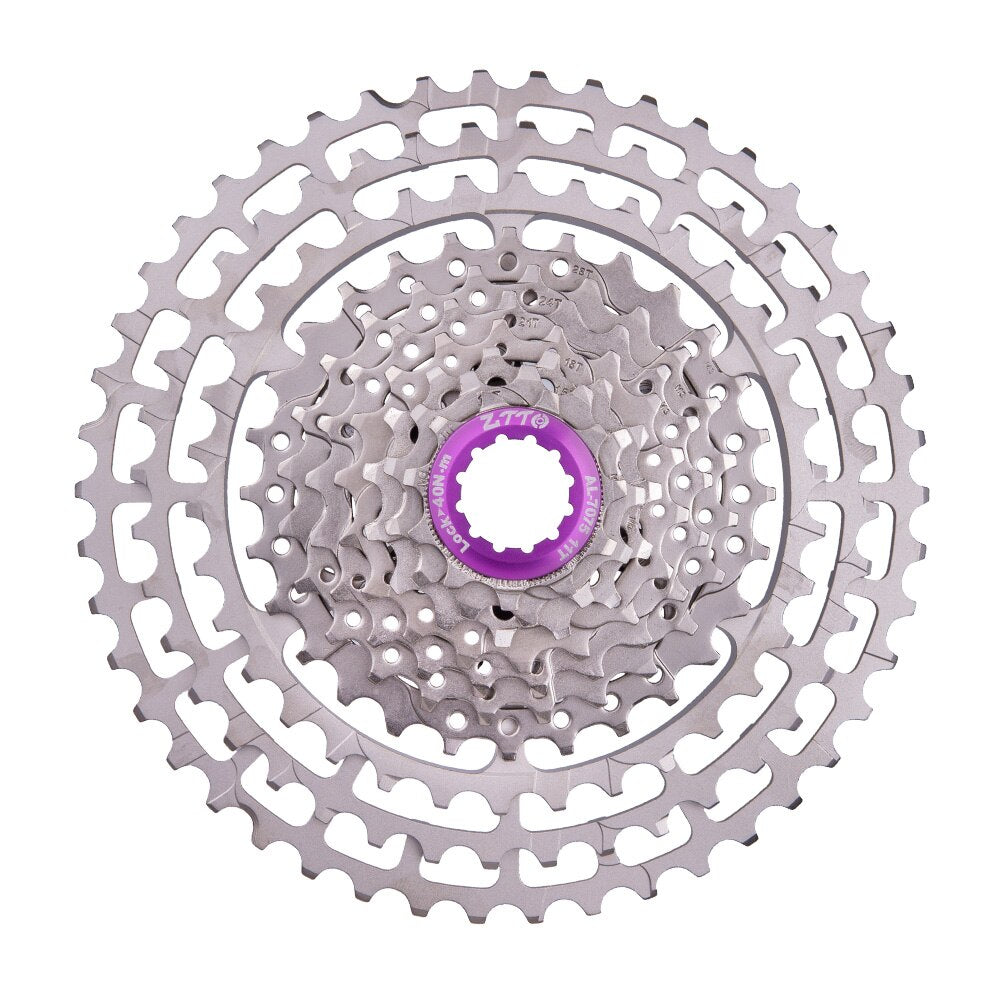 ZTTO 10 Speed 11-46T SLR 2 Bicycle Cassette HG Compatible 10s ultralight 46T CNC 10v k7 For MTB XX X0 X9 X7 M610 M781 M786