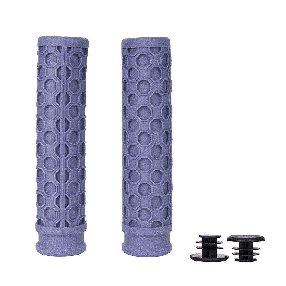 ZTTO Bicycle Parts MTB Mountain Bike Road Bicycle Real Silicone Shock-Proof Anti-Slip Grips 1 Pair