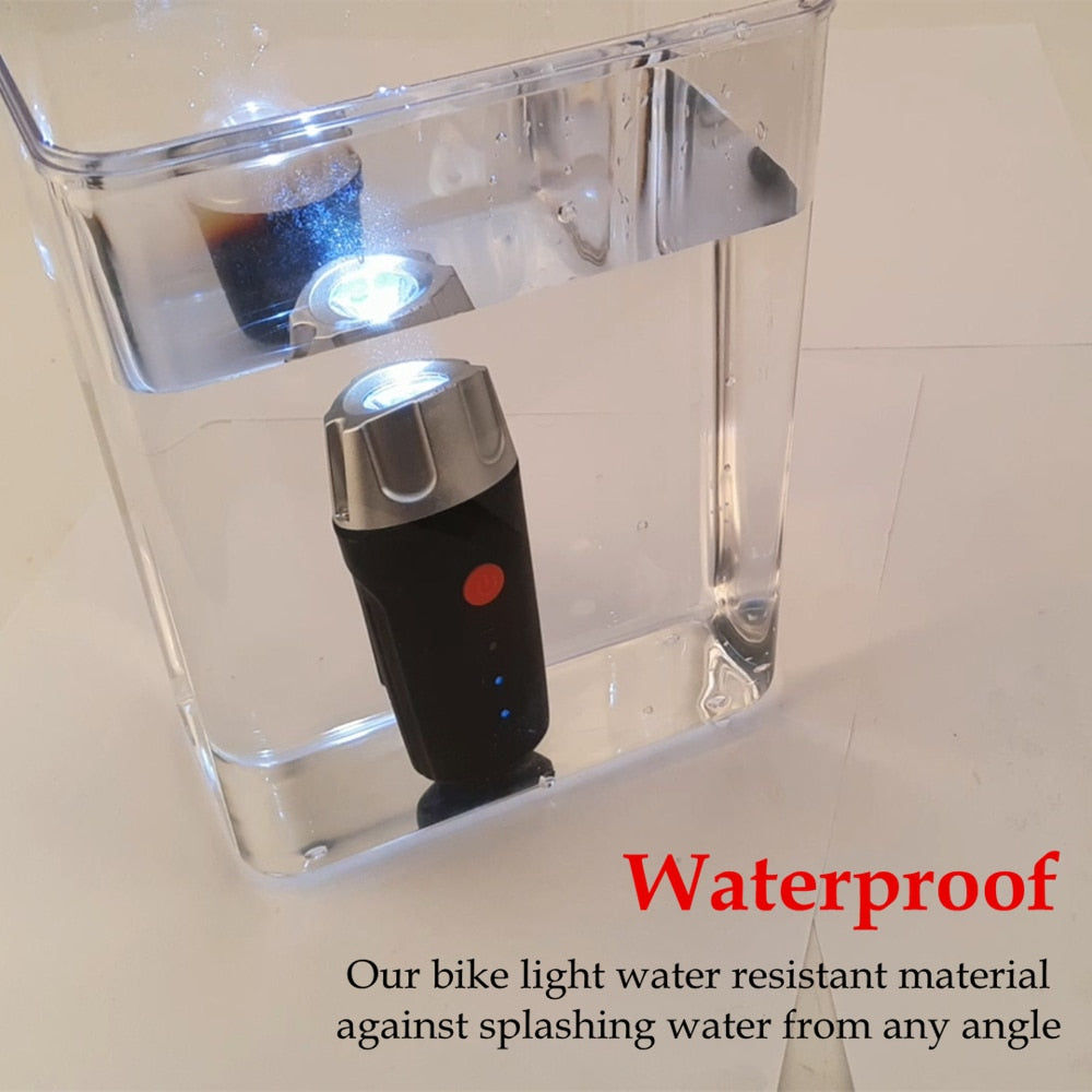 ZTTO Bicycle Accessories MTB Bicycle Waterproof USB Rechargeable High Brightness LED Front Headlight Outdoor Night Cycling QL08