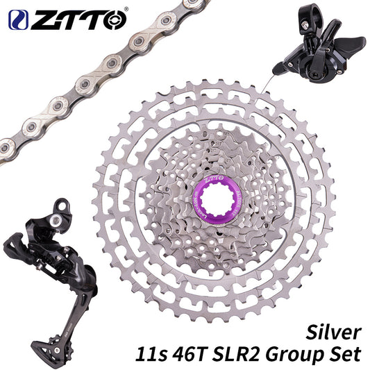 ZTTO 11Speed SLR Groupset 1*11 Shifter Rear Derailleur 11 Speed Group Set For Mountain Bike MTB 46T CNC Ultralight Cassette