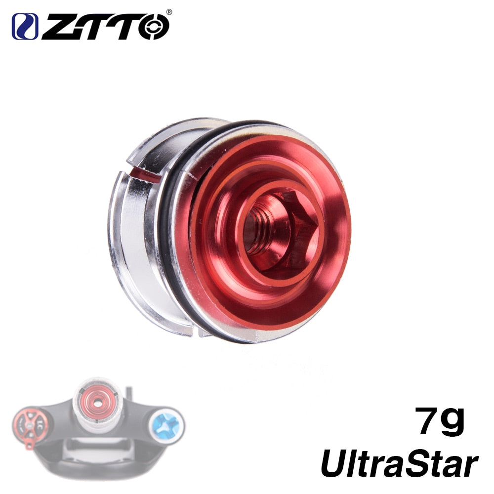 ZTTO Bicycle Parts Road Bike Fork Steerer UltraStar Headset Nut Expansion Screw Expander Plug Compression 1 1/8"Tube