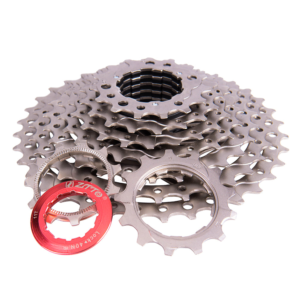 ZTTO Mountain Bike 9speed 11-36T Cassette Sprocket Compatible for Parts M370 M430 M4000 M590 M3000 MTB Bicycle Freewheel