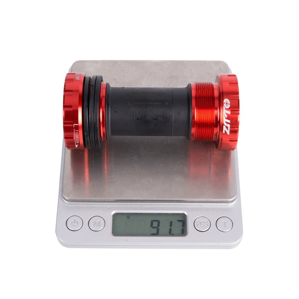 ZTTO BB91 Bicycle Bottom Bracket Sealed Bearing Thread Type 68 73 BSA68 Shell 24mm Spline Axis Wrench MTB Road Bike Waterproof