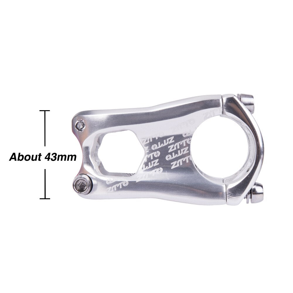 ZTTO Bicycle Parts MTB Bicycle Stem 50mm 31.8mm High-Strength CNC Machined 0 Degree Rise Aluminum Alloy Enduro Stem