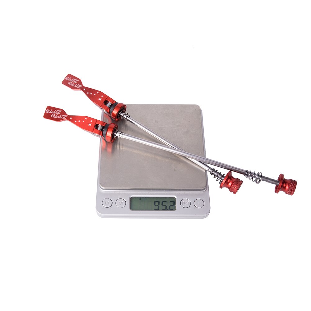 ZTTO Bicycle Parts MTB Road Bike QR Skewers Ultralight 9MM 5MM Quick Release Skewers 100 135 Reliable Axle 1 Pair