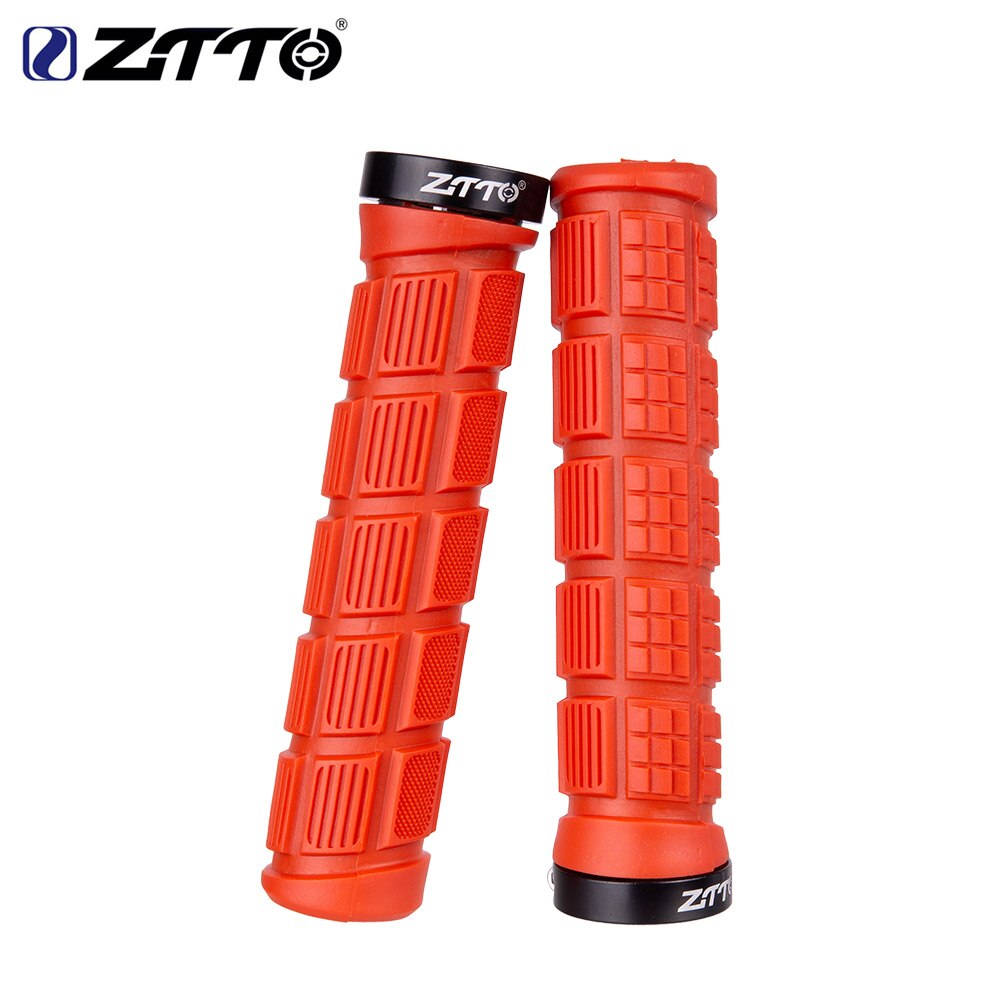 ZTTO AG38 Handlebar Grips MTB Mountain Bike Cycle Bicycle Lock handle Grips Durable BMX Rubber Grip Anti-Slip Parts 1 Pair