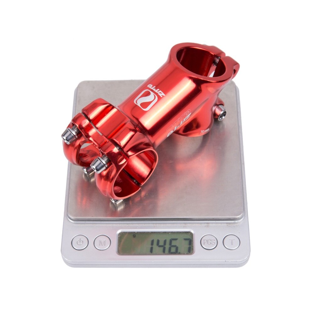 ZTTO Bicycle Parts MTB Road Bike Stem 70 90 110mm 35 Degree High-Strength Lightweight 31.8mm Polished For XC For AM