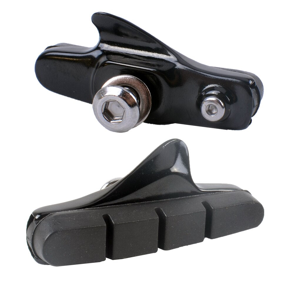 ZTTO Road Bike Brake Pads Rubber Brake Pad 1Pair Road Brake Block Braking Holder Shoes Cycle Brake Hoof Part Bicycle