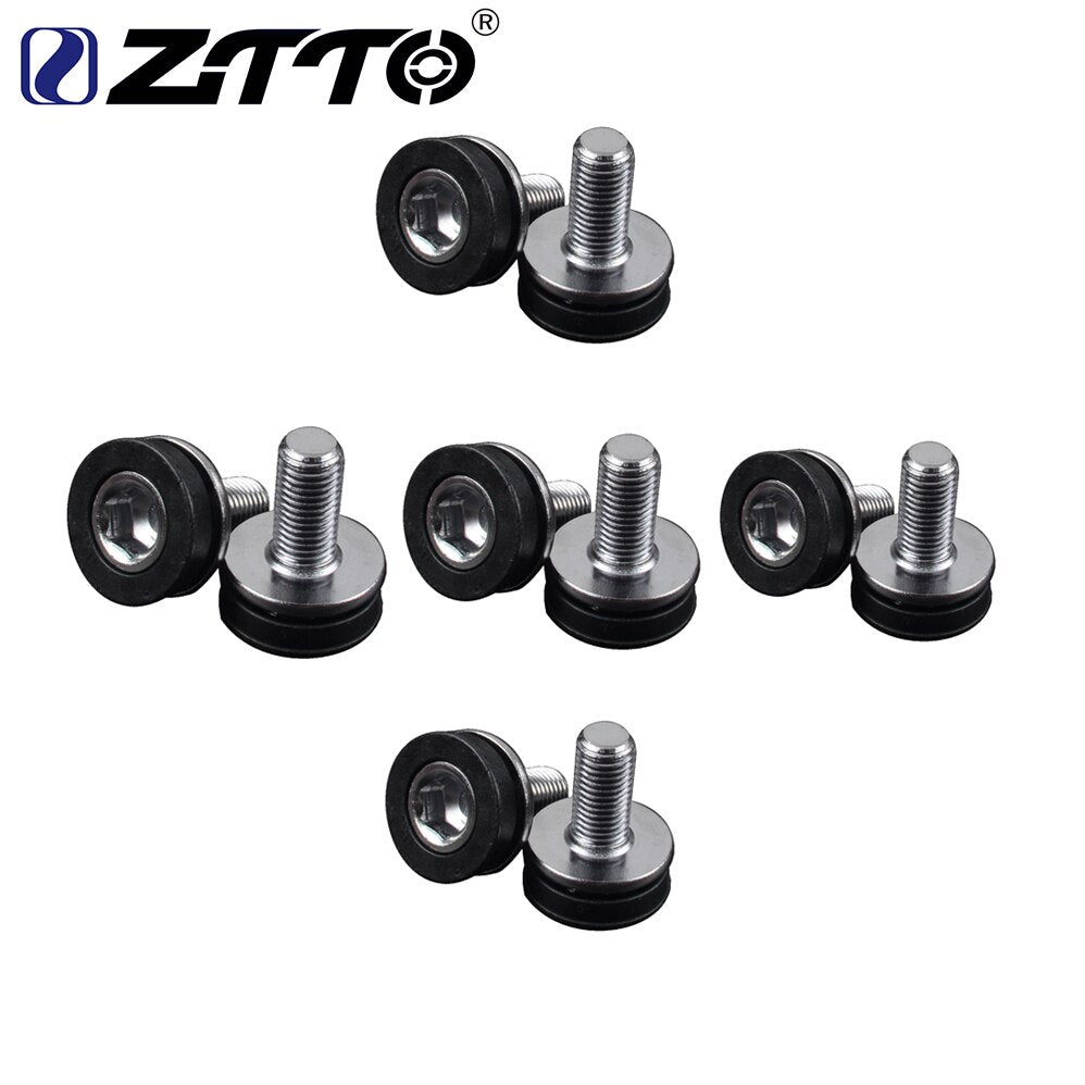 ZTTO Bike Parts MTB Road Bike BB Bottom Bracket Waterproof M8*18mm Socket Head Bolts For Square Tapered Spindle Crankset