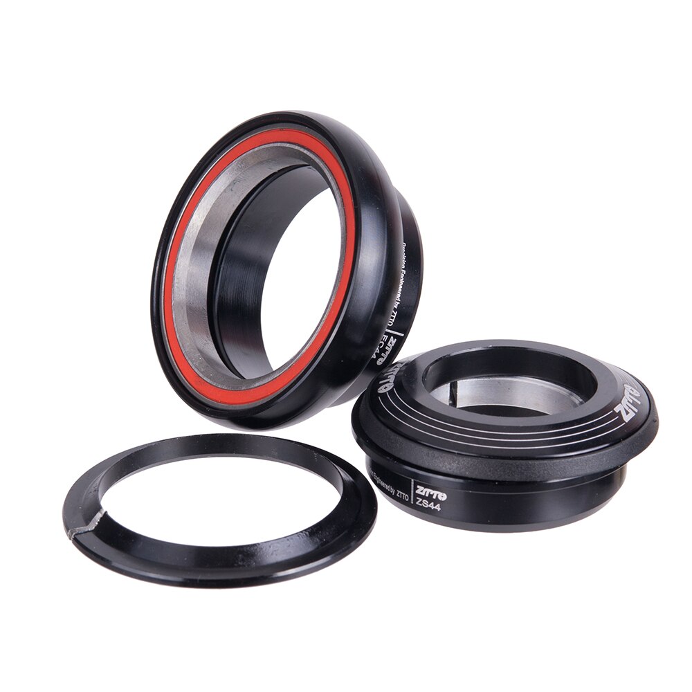 ZTTO Bicycle Headset 4444T MTB 44mm ZS44 EC44 CNC 1 1/8"-1 1/2" Straight Tube Frame to Tapered Tube Fork 1.5 Adapter Headset